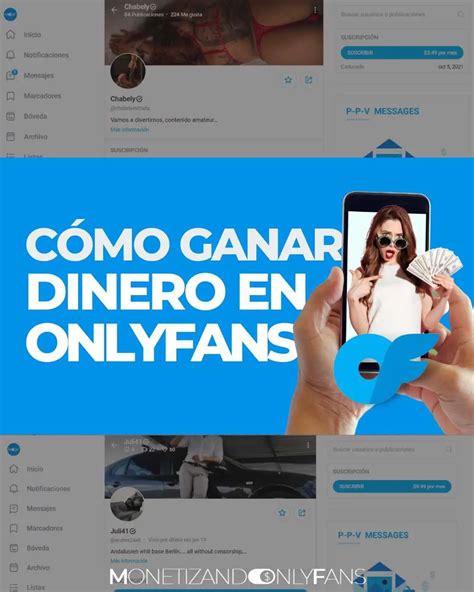 como ganar dinero en onlyfans|Guía gratis para empezar en OnlyFans 2024